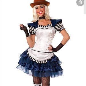 Steampunk Alice Halloween Costume size M/L